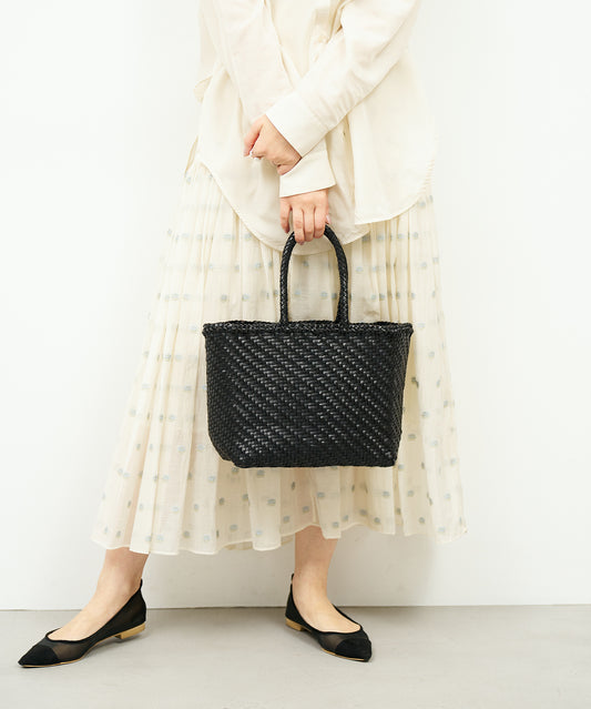 Mercado tote bag - Black / Buffalo mesh