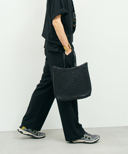 Mercado shopper bag - Black / Buffalo mesh