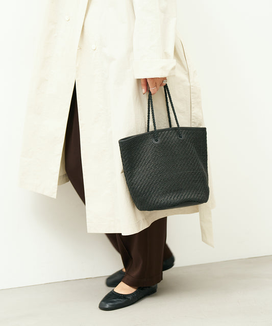 #60/ Basket（black） / sheepskin "SHEEP MESH"