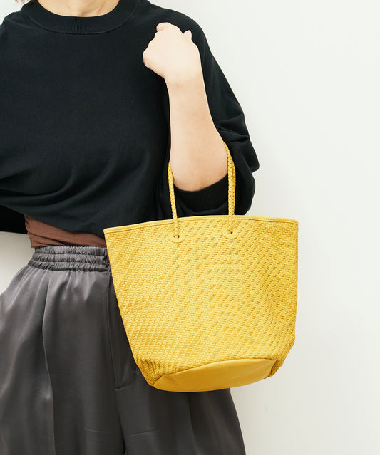 #60/ Basket（mustard） / sheepskin "SHEEP MESH"