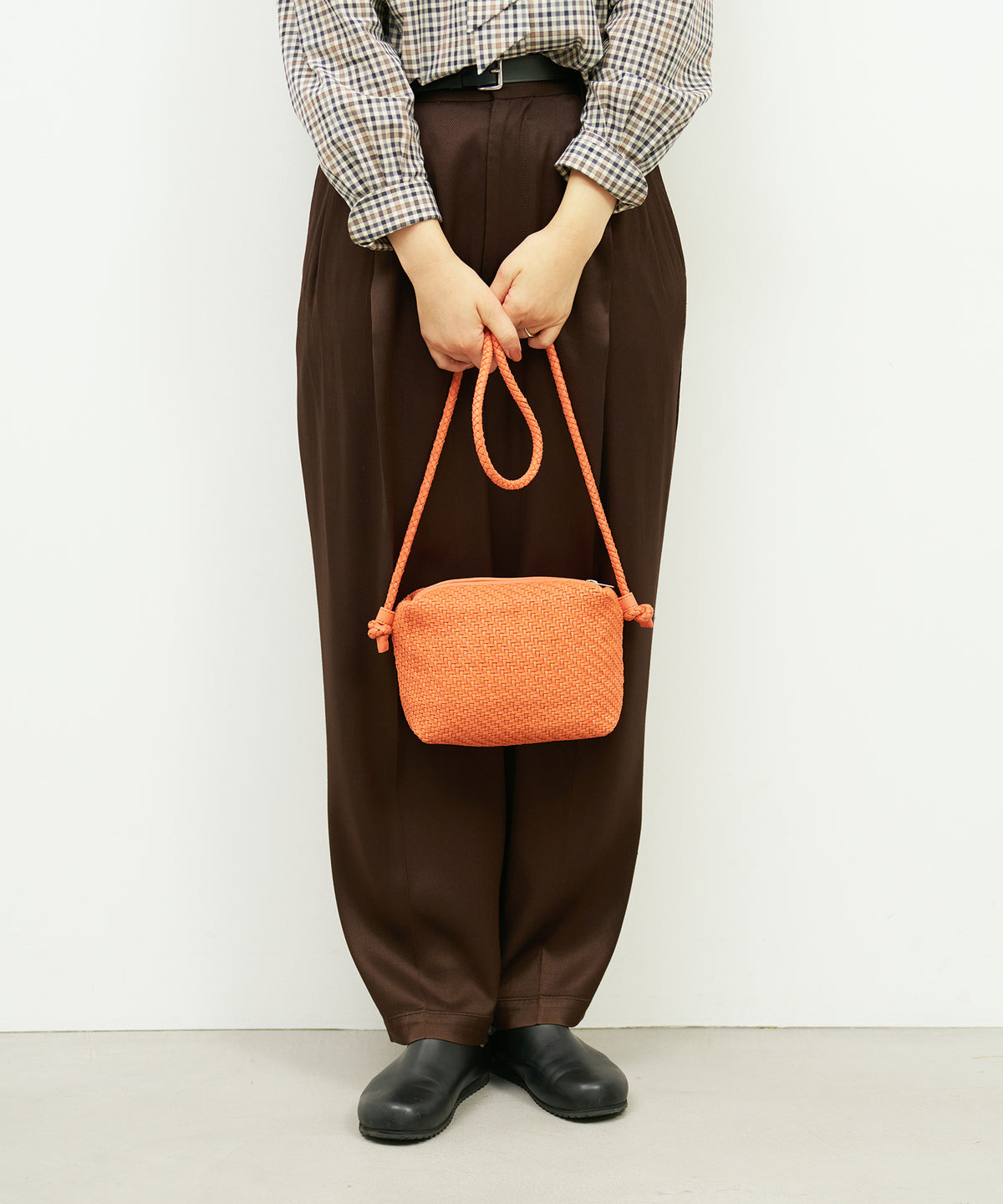 Barrel Shoulder S - orange / sheepskin Sheep mesh