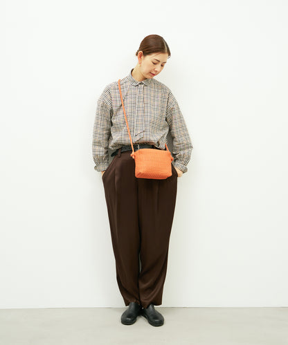 Barrel Shoulder S - orange / sheepskin Sheep mesh
