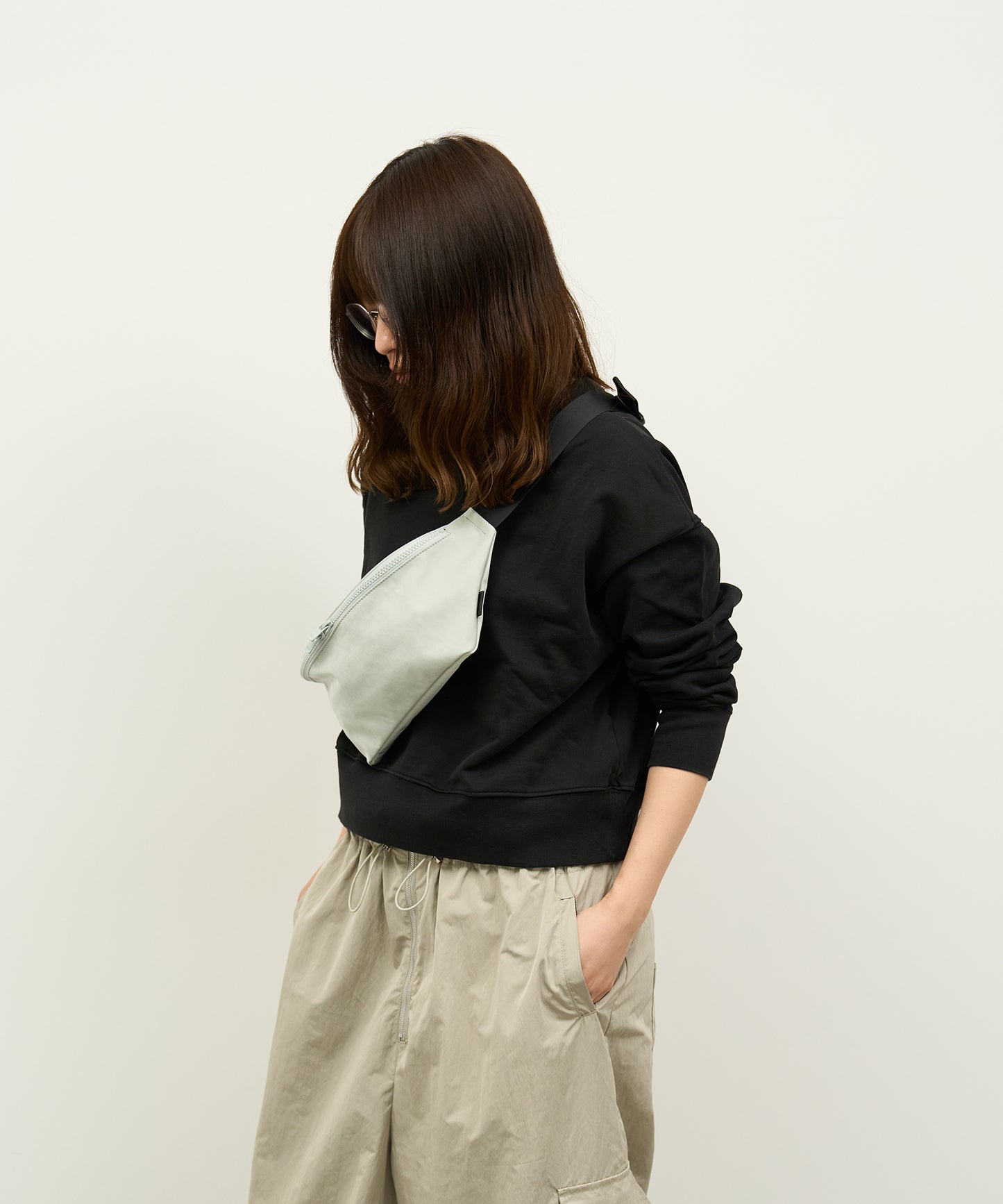 #89 / Waist bag / nylon "High density nylon"