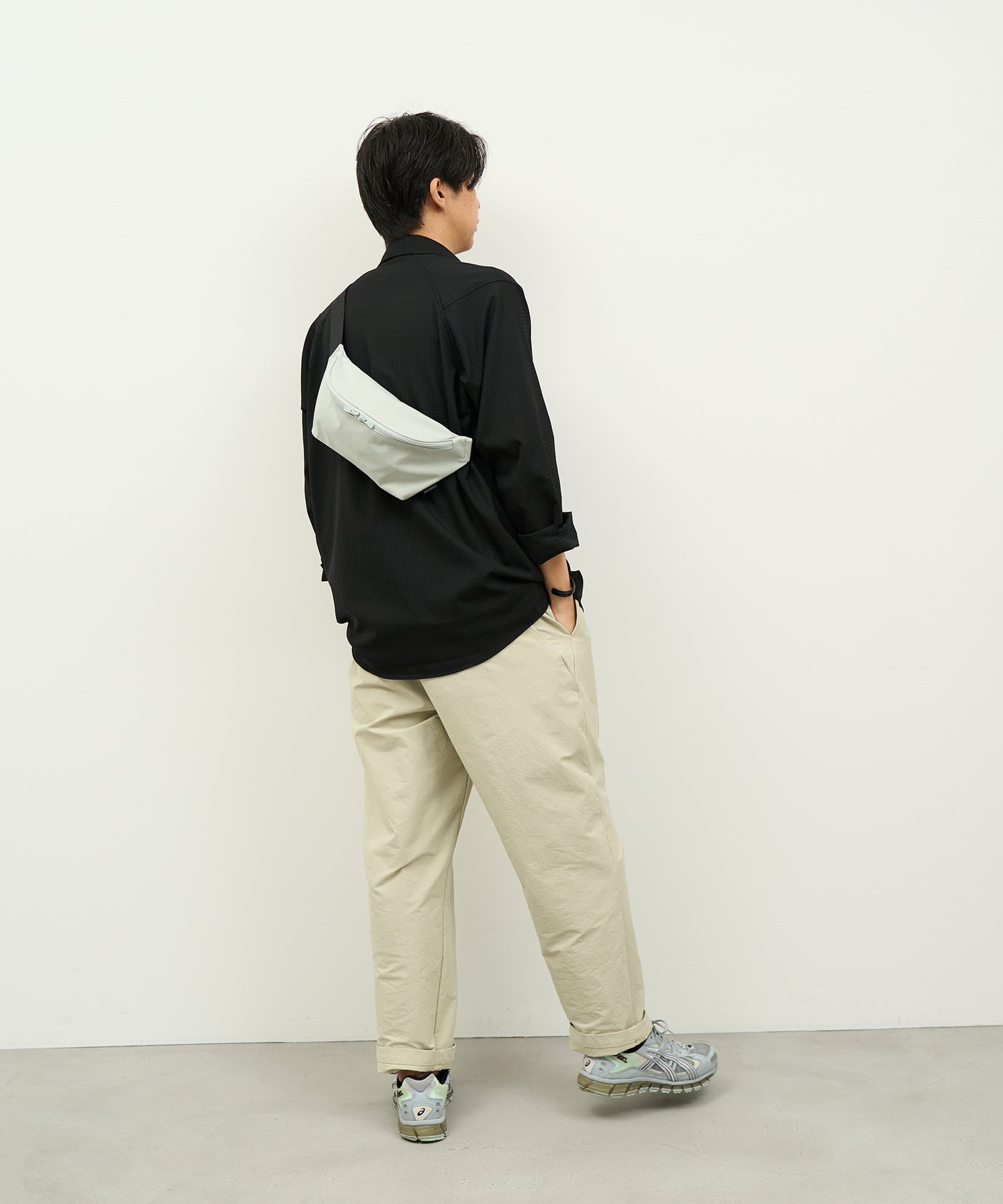 #89 / Waist bag / nylon "High density nylon"