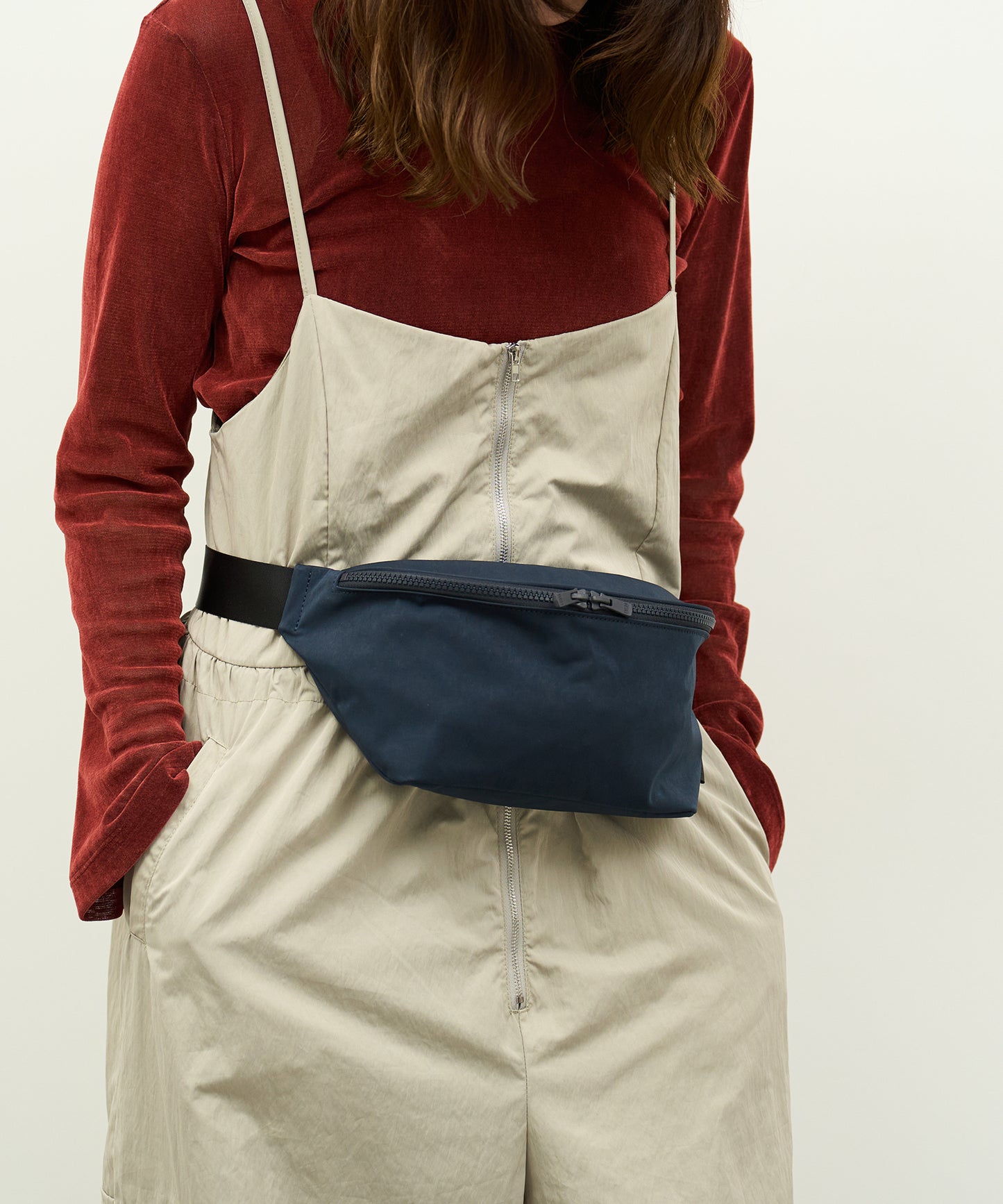 #89 / Waist bag / nylon "High density nylon"