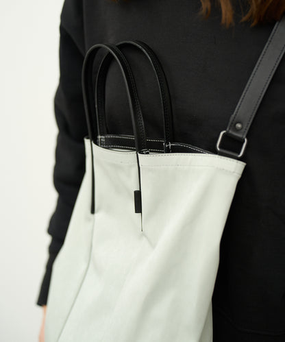 #89 / Frame tote / nylon "High density nylon"