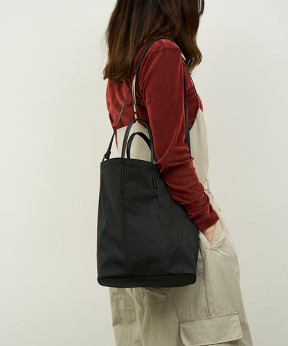 #89 / Frame tote / nylon "High density nylon"