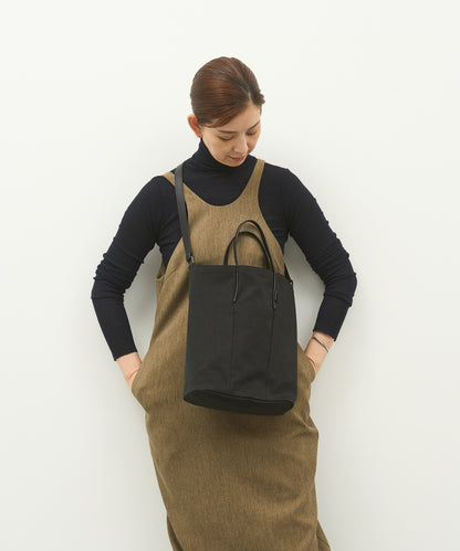 #89 / Frame tote / nylon "High density nylon"