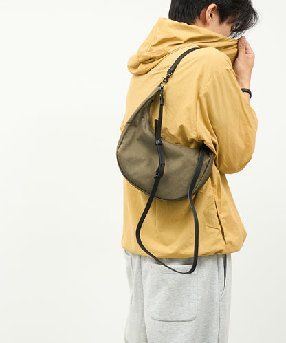 【9/6発売】Bolso de hombro redondo diario / nailon "Nylon de alta densidad" 