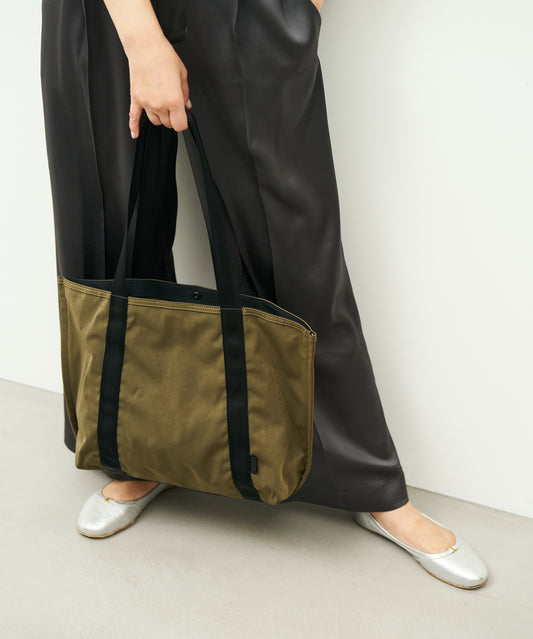 #89/ Belt Line Tote (khaki) / HD NYLON
