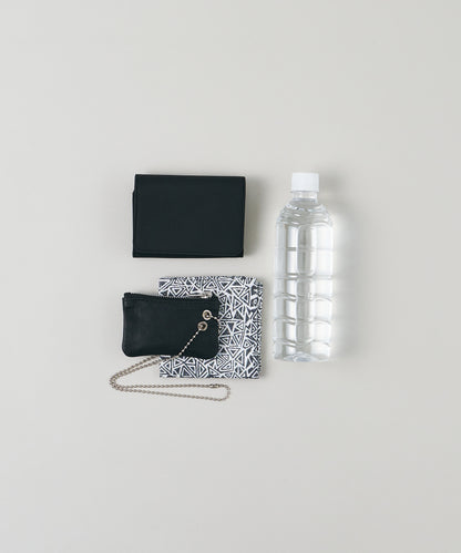 #15/ Canister bottle (black) / goatskin "STILL"