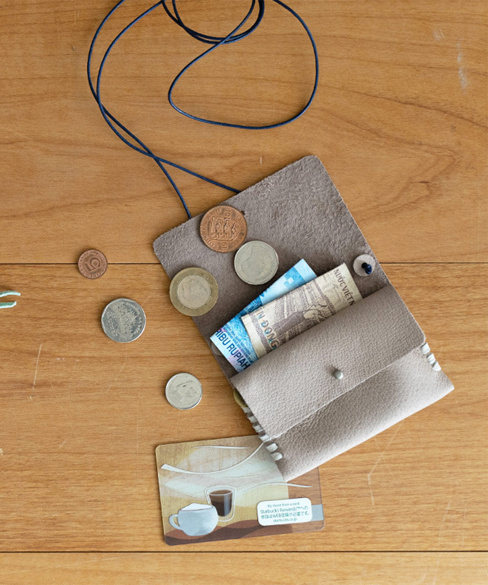 WORKSHOPKIT -Coin purse- / PIG SKIN